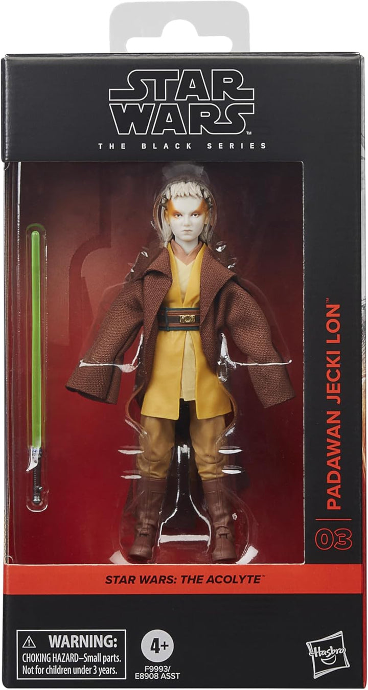 Hasbro Star Wars The Black Series The Acolyte - Padawan Jecki Lon Action Figure (F9993)