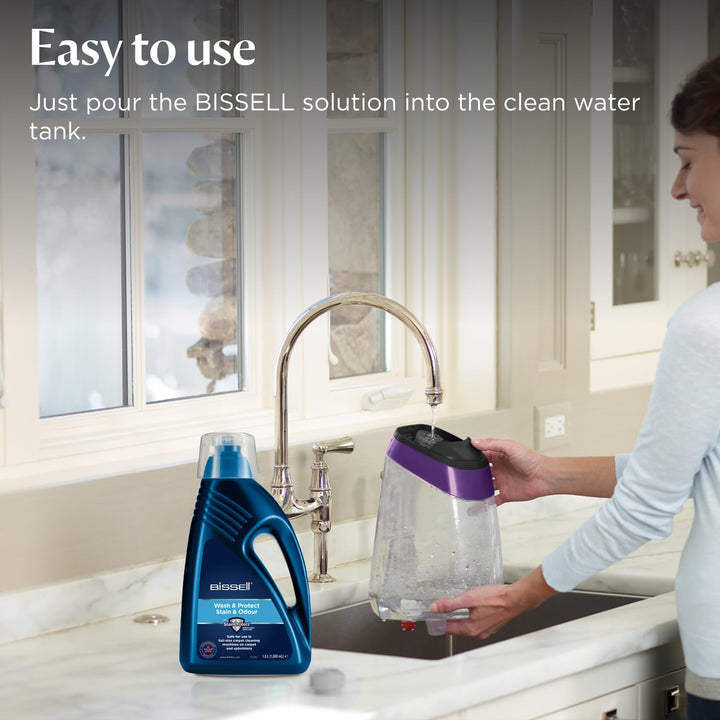 BISSELL - Wash & Protect Carpet Cleaning Formula (1.5L)