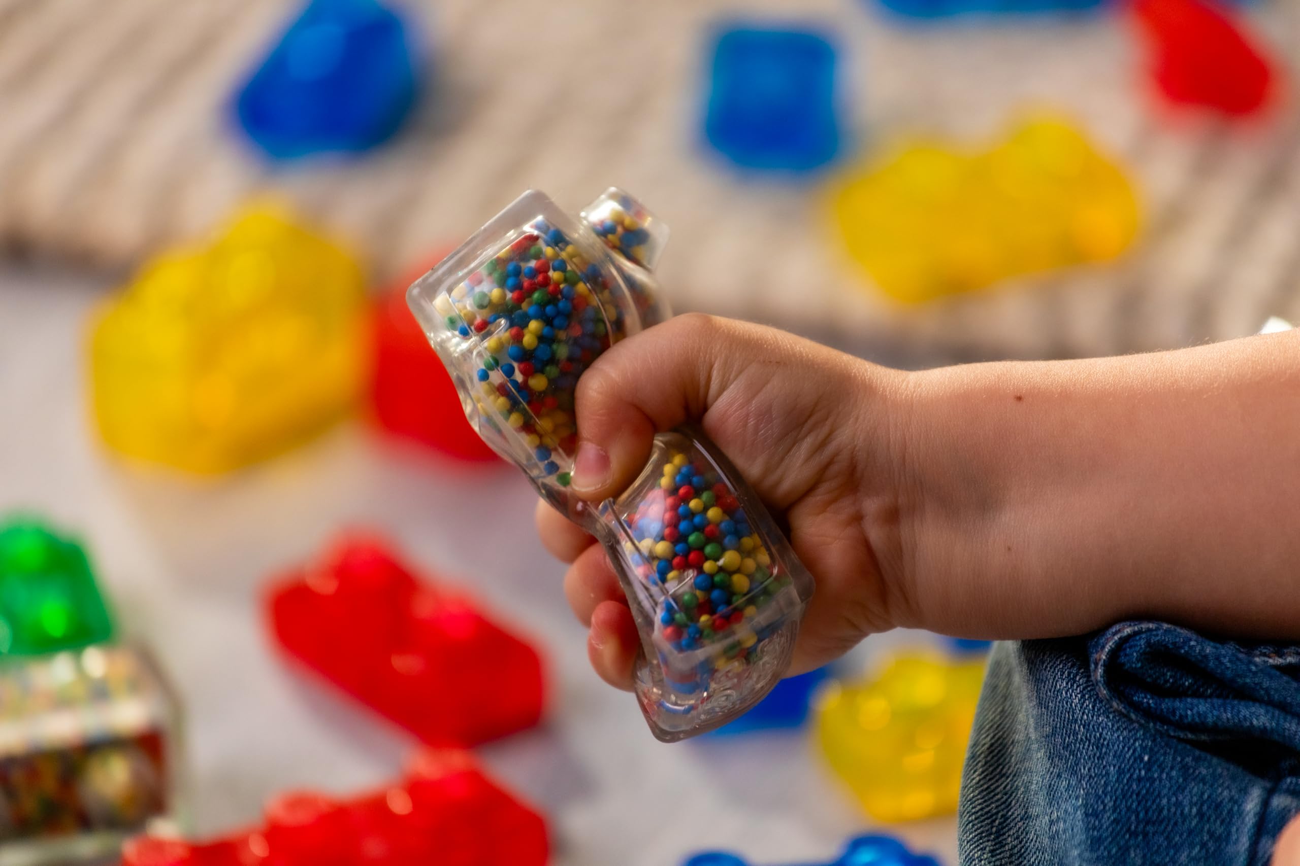 Jelly Blox Creative Kit Stacking Blocks | Squishy Sensory Play | Ages 2+ 5