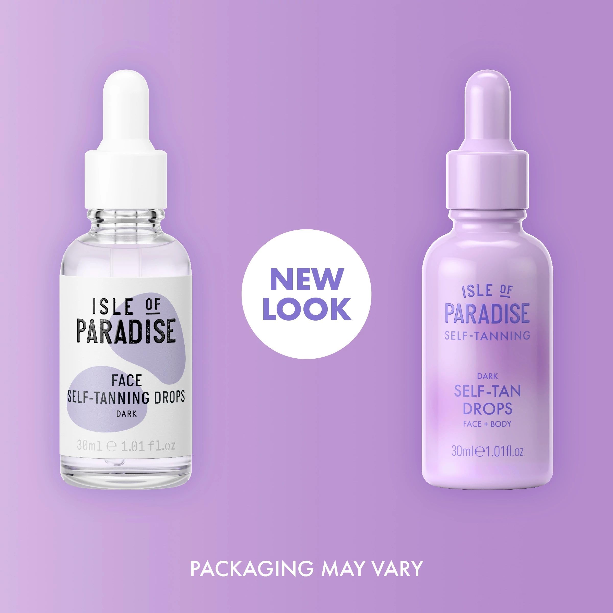 Isle of Paradise Self Tanning Face Drops - Dark - 30 ml 3