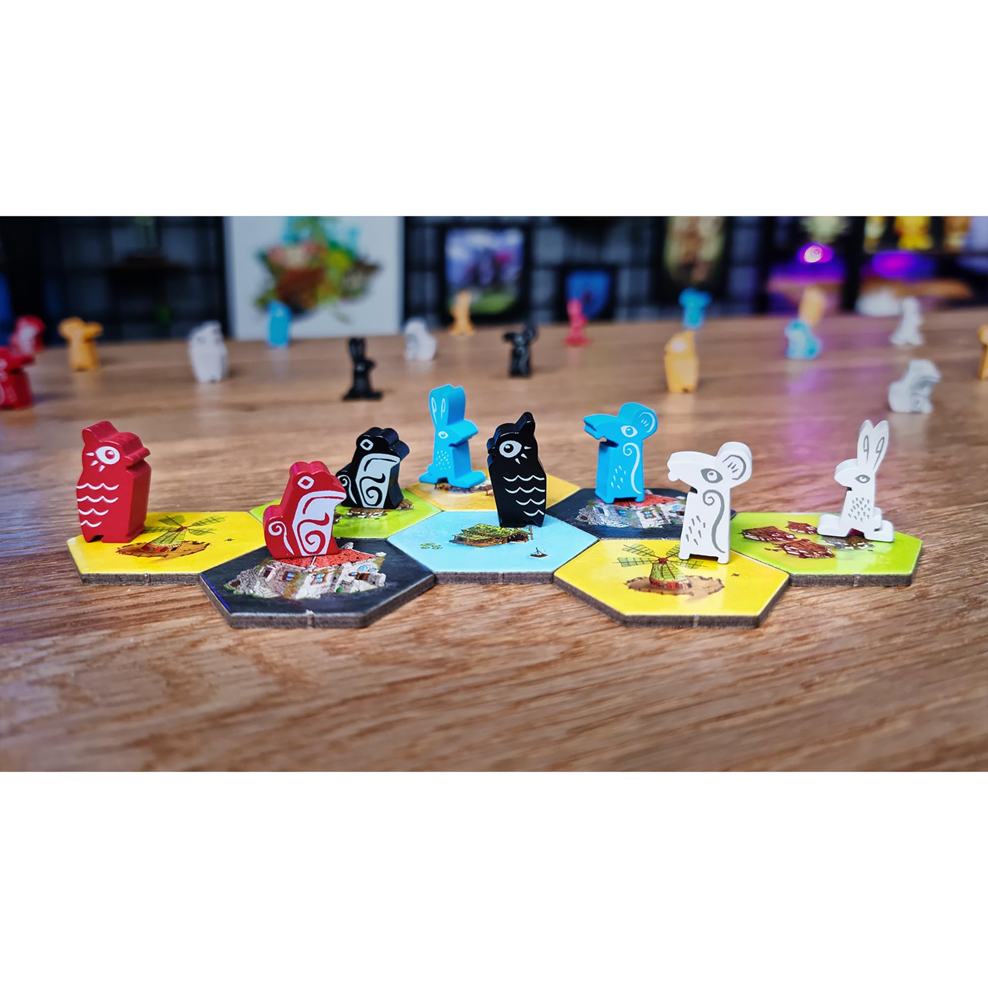 The City of Games Emberleaf Board Game | Card Dancing, Tile Placement, Engine Building 7