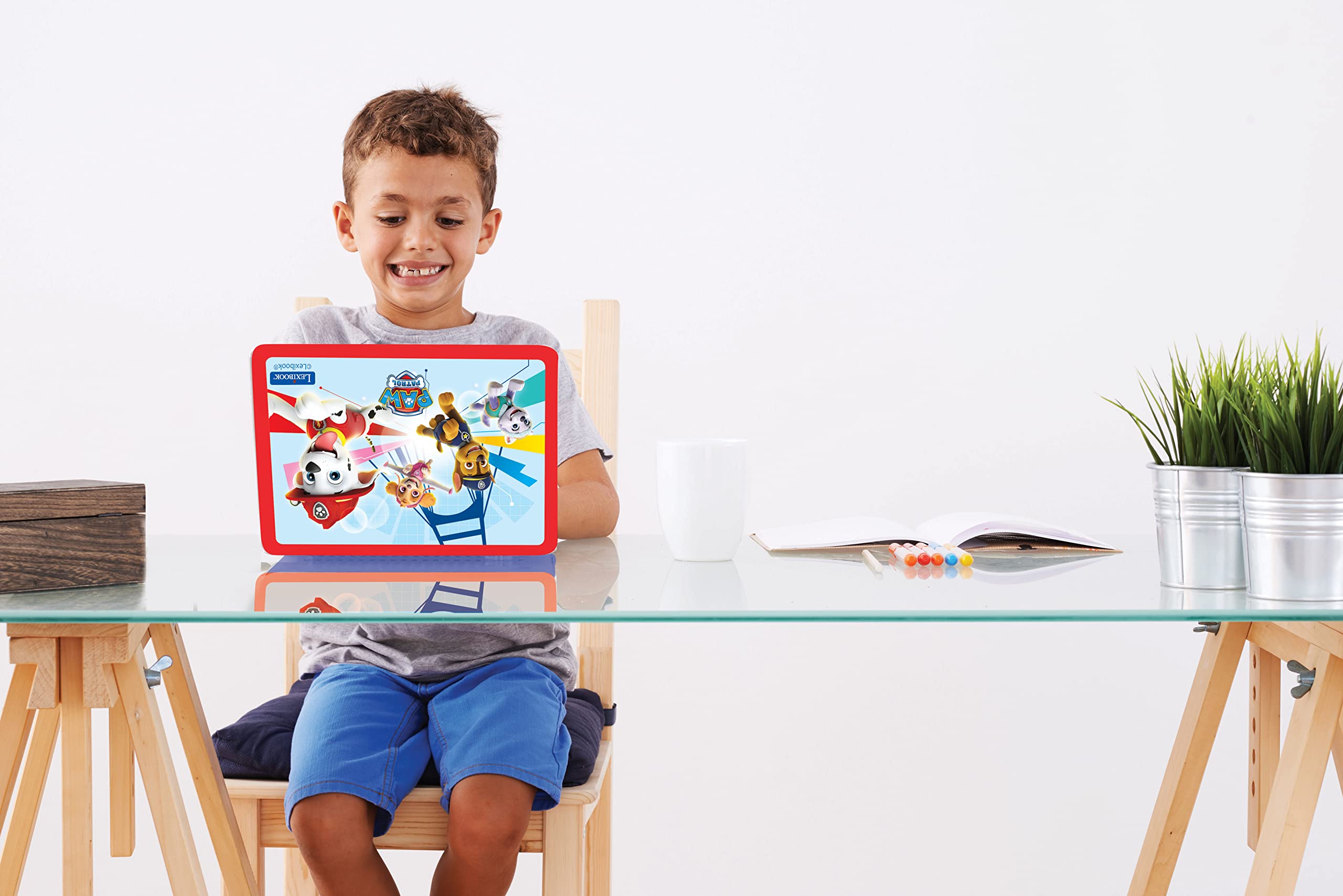 Lexibook Paw Patrol Bilingual Educational Laptop - Italian/English Learning for Kids 3+