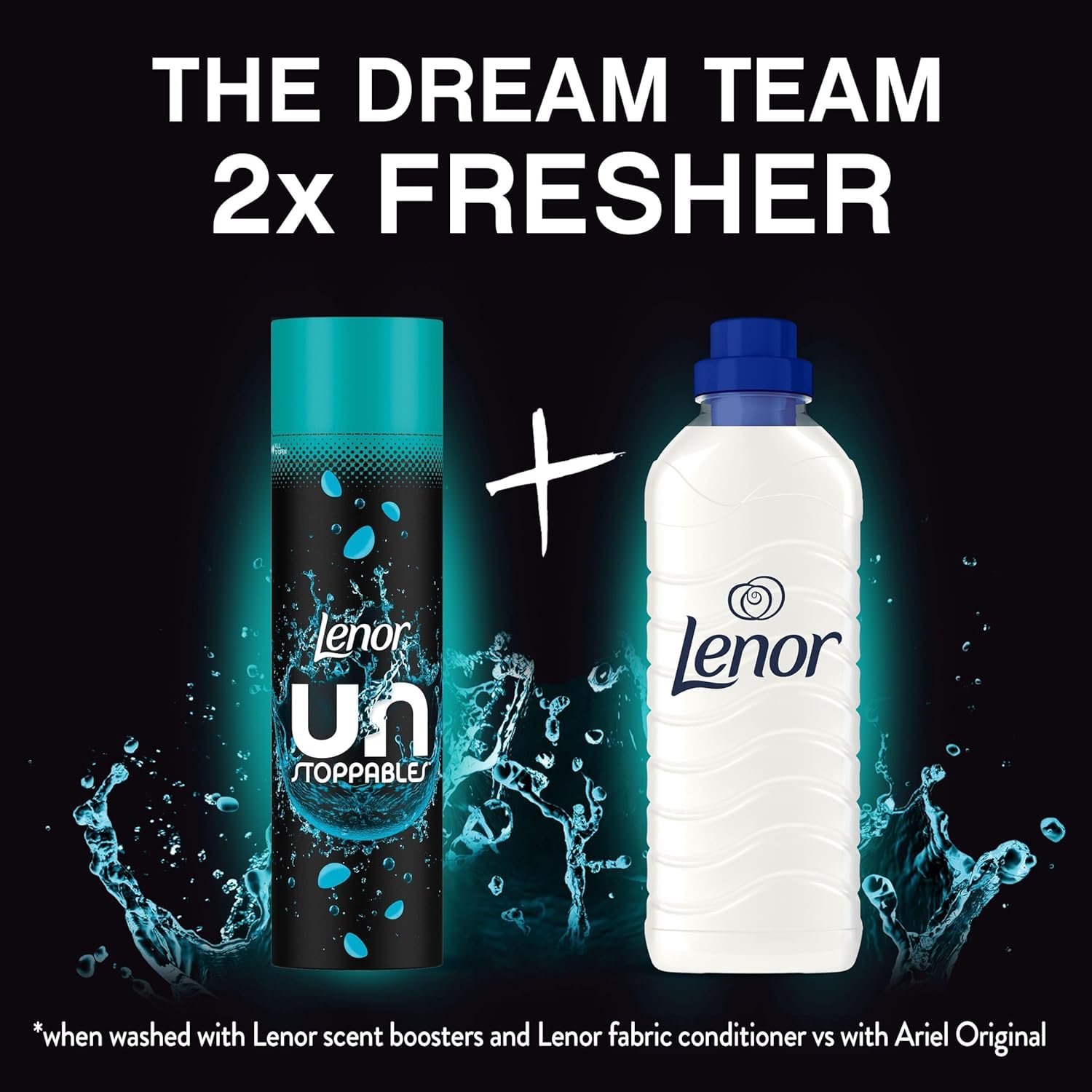 Lenor Unstoppables Fresh Scent Booster Beads - 6 Pack x 210g | Up to 12 Weeks Freshness 6