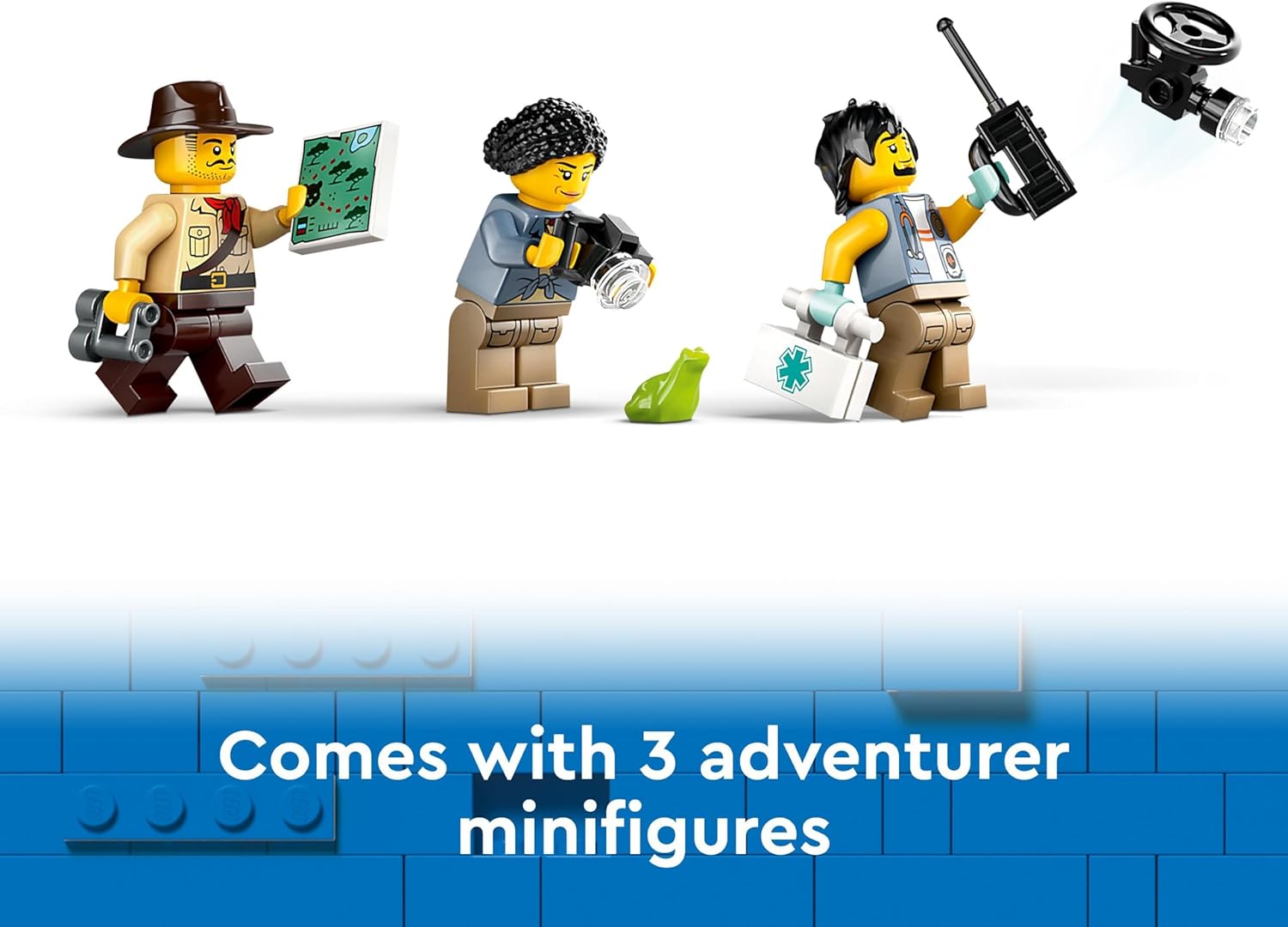 LEGO City Jungle Explorer Off-Road Truck Building Set - 314-Piece Playset for Ages 6+