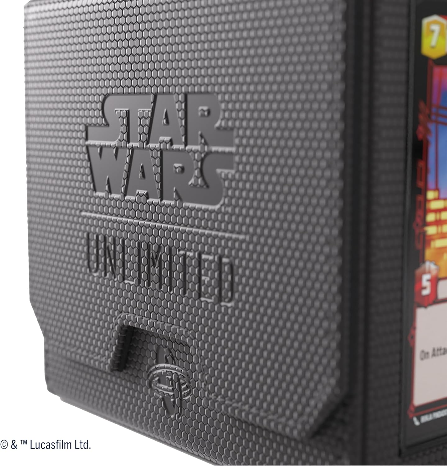 Gamegenic Star Wars Unlimited Deck Pod - Black Card Game Accessory 2