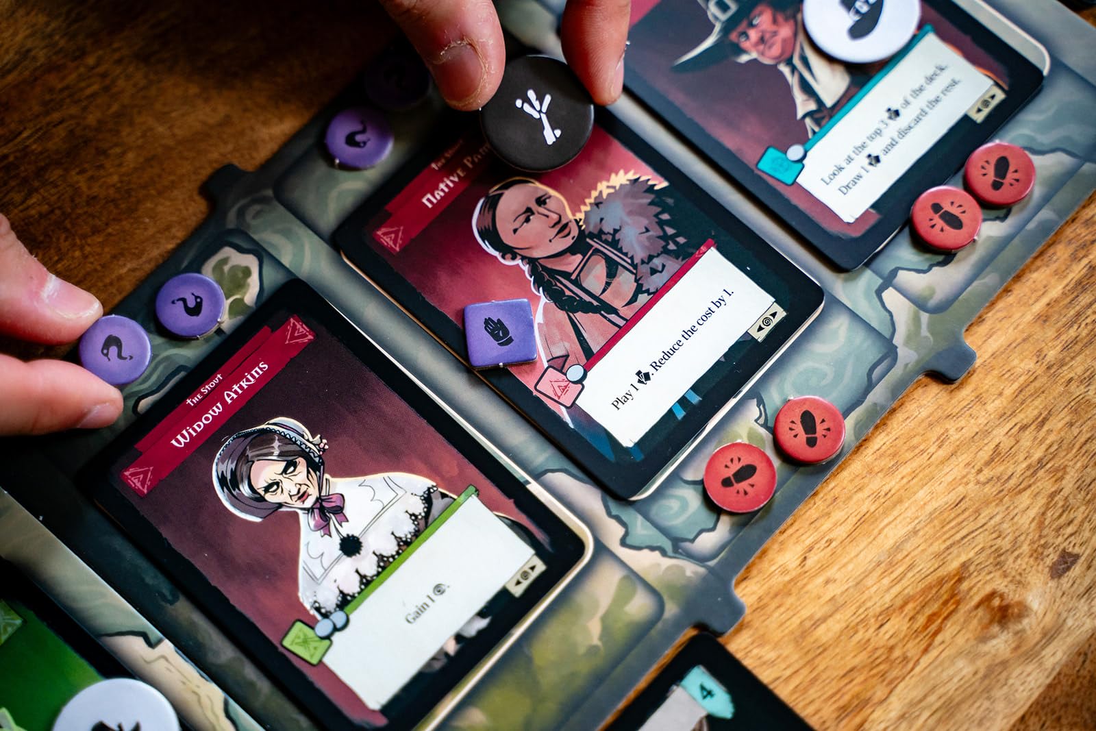 Capstone Games Pagan: The Fate of Roanoke - Asymmetrical 2-Player Card Game