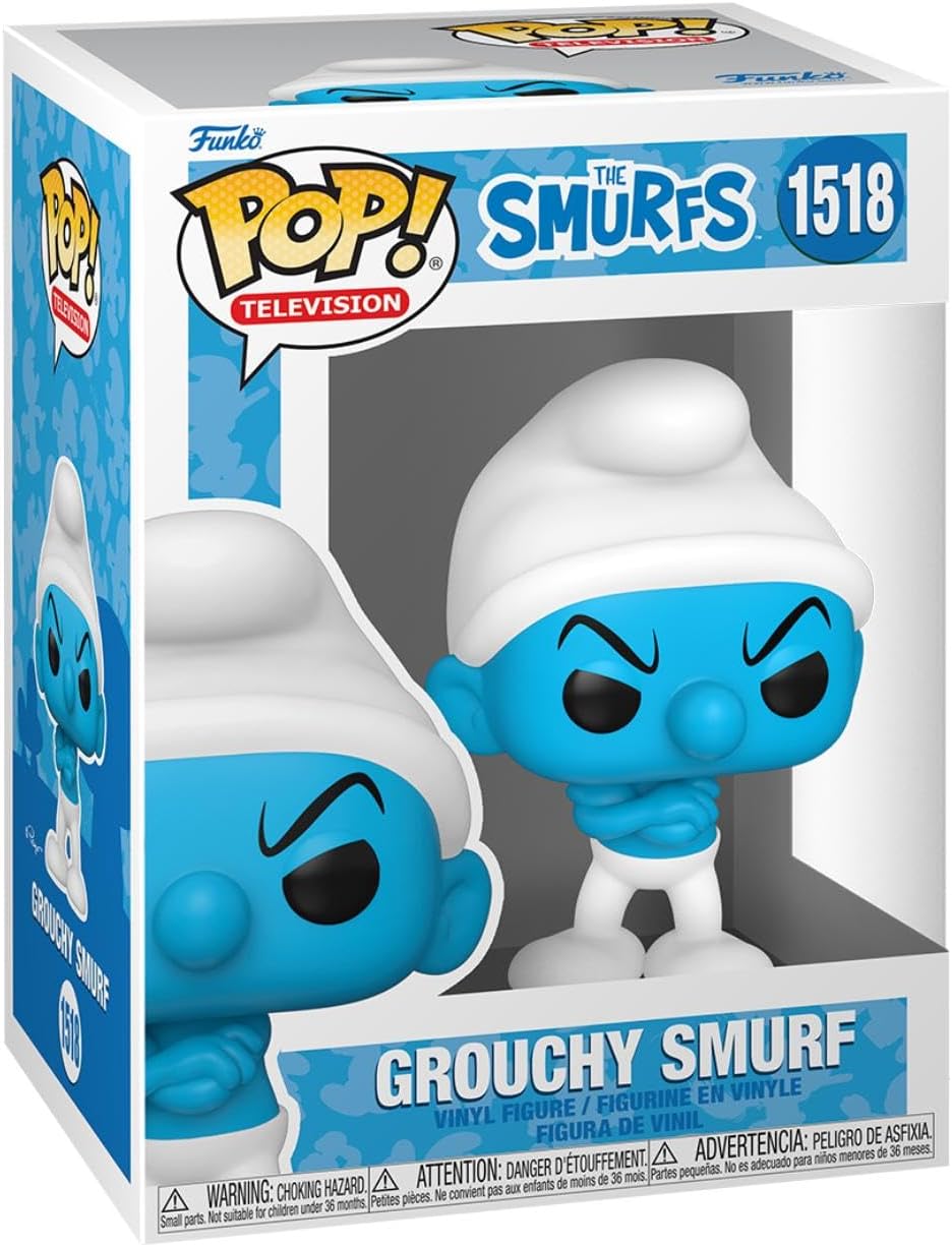 Funko Pop! TV Smurfs - Grouchy Smurf Vinyl Figure (79257)