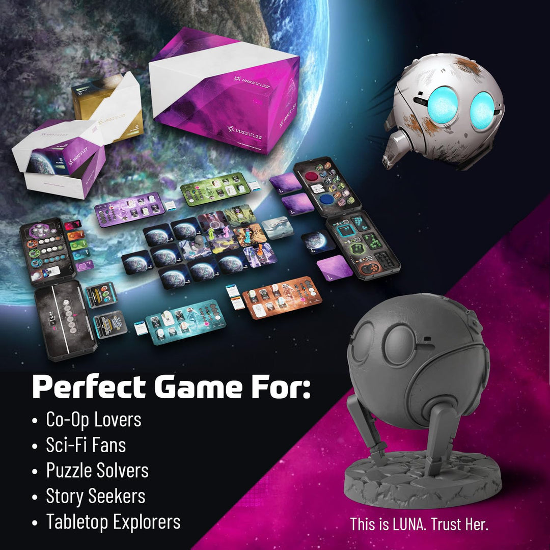 Orange Nebula Unsettled Board Game