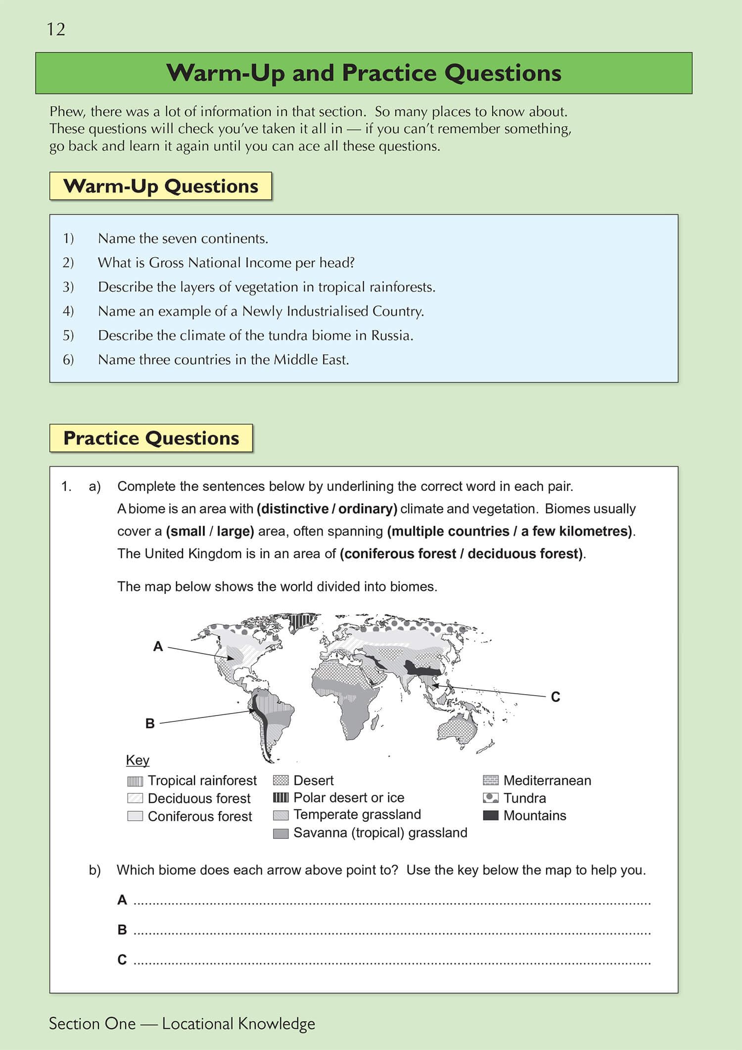 CGP KS3 Geography Complete Revision & Practice Book - All-in-One Guide | Includes Online Edition 6