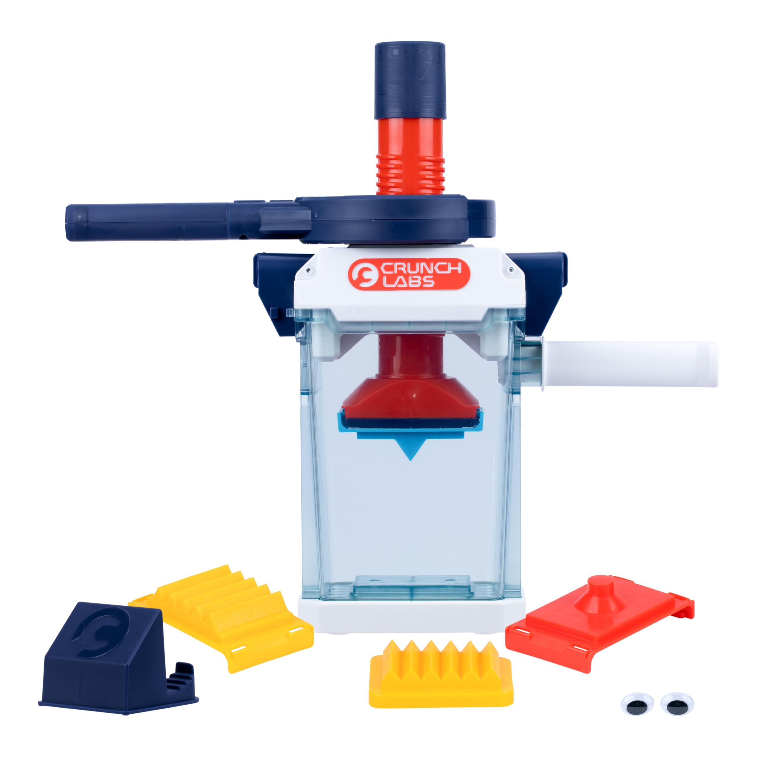 CRUNCH LABS The Crunchinator Science Kit - 30x Crunching Power | Ages 96 Months+ | Includes Wrench & Accessories