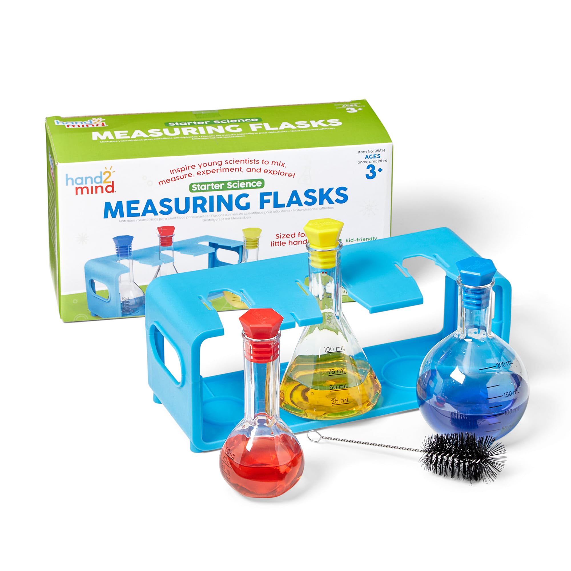Learning Resources Starter Science Measuring Flask Set - Educational Science Play for Ages 3+ 9