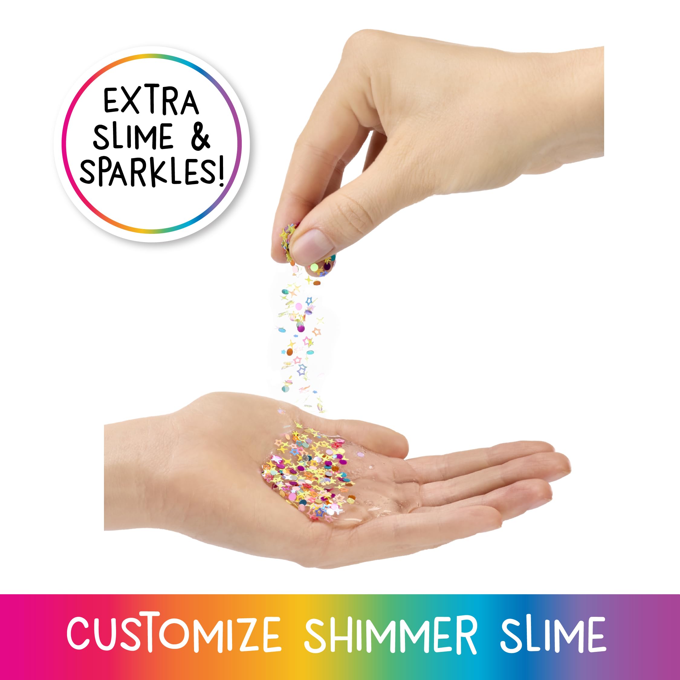 Rainbow High Rainbow Shimmers with Slime - Iris - 28cm Fashion Doll Playset
