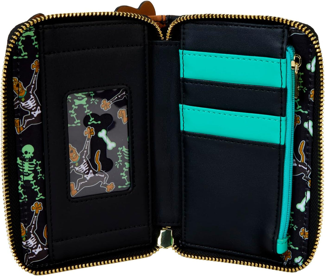 Loungefly Scooby-Doo Skeleton Cosplay Zip Around Wallet (SBDWA0009)