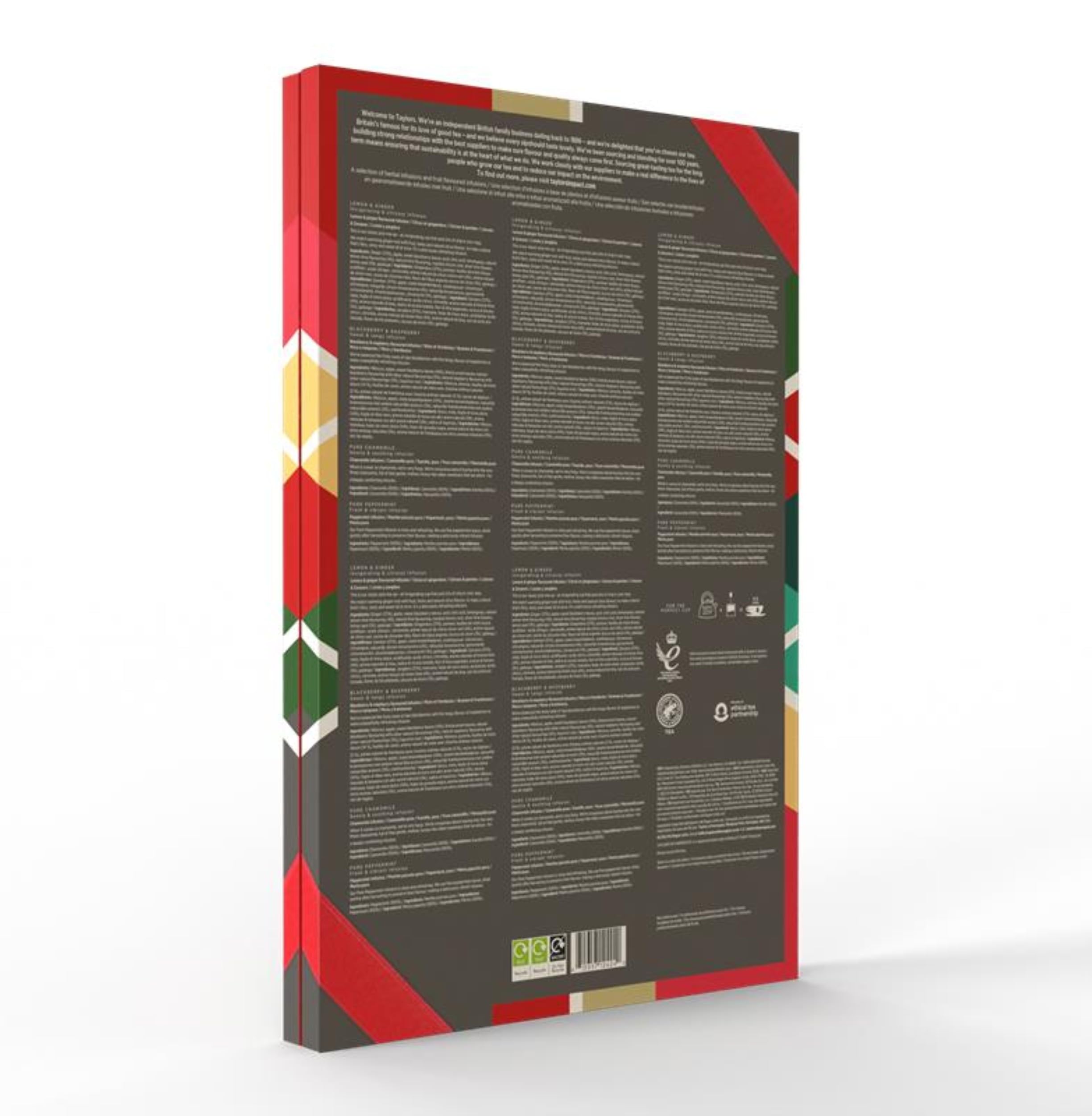 Taylors of Harrogate Assorted Speciality Teas Advent Calendar 2025 - 24 Flavours with 48 Tea Bags 2