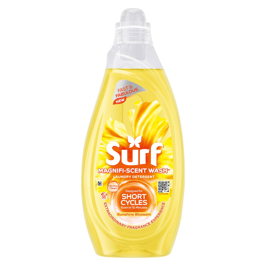Surf - Magnifi-Scent Wash Sunshine Blossom Laundry Liquid for Short Cycles