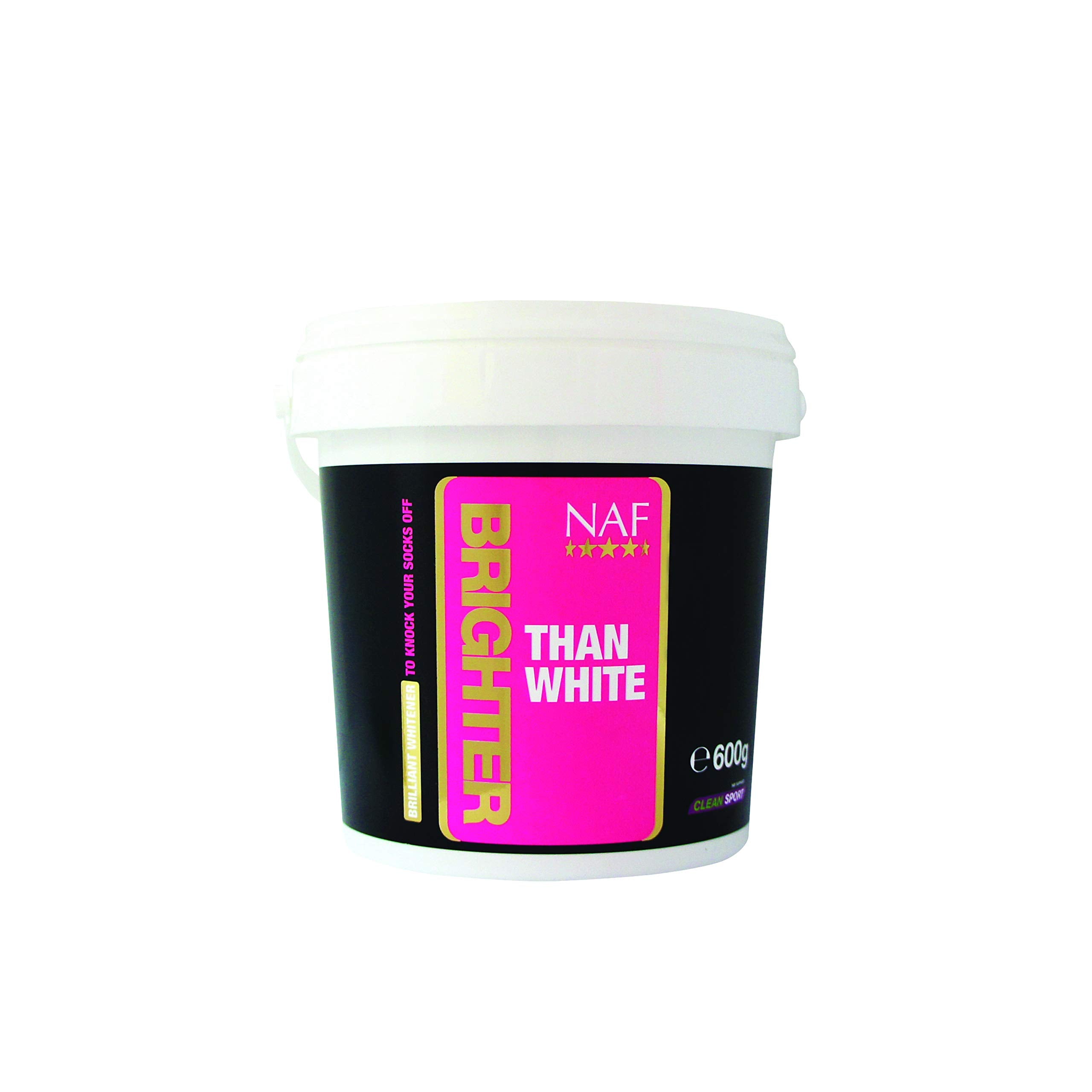 NAF Brighter Than White Powder - Intense Whitening for Show Prep | 600g