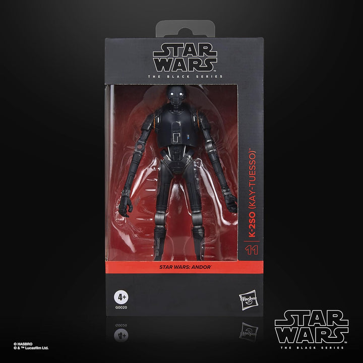 Hasbro Star Wars The Black Series Star Wars: Andor - K-2SO (Kay-Tuesso) 6-Inch Action Figure (G0020)