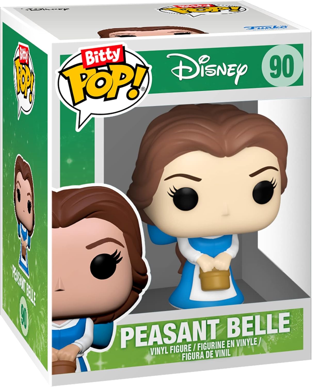 Funko Bitty POP! Disney Princess - Belle, Pocahontas, Jasmine & Mystery Figure Vinyl Set 26