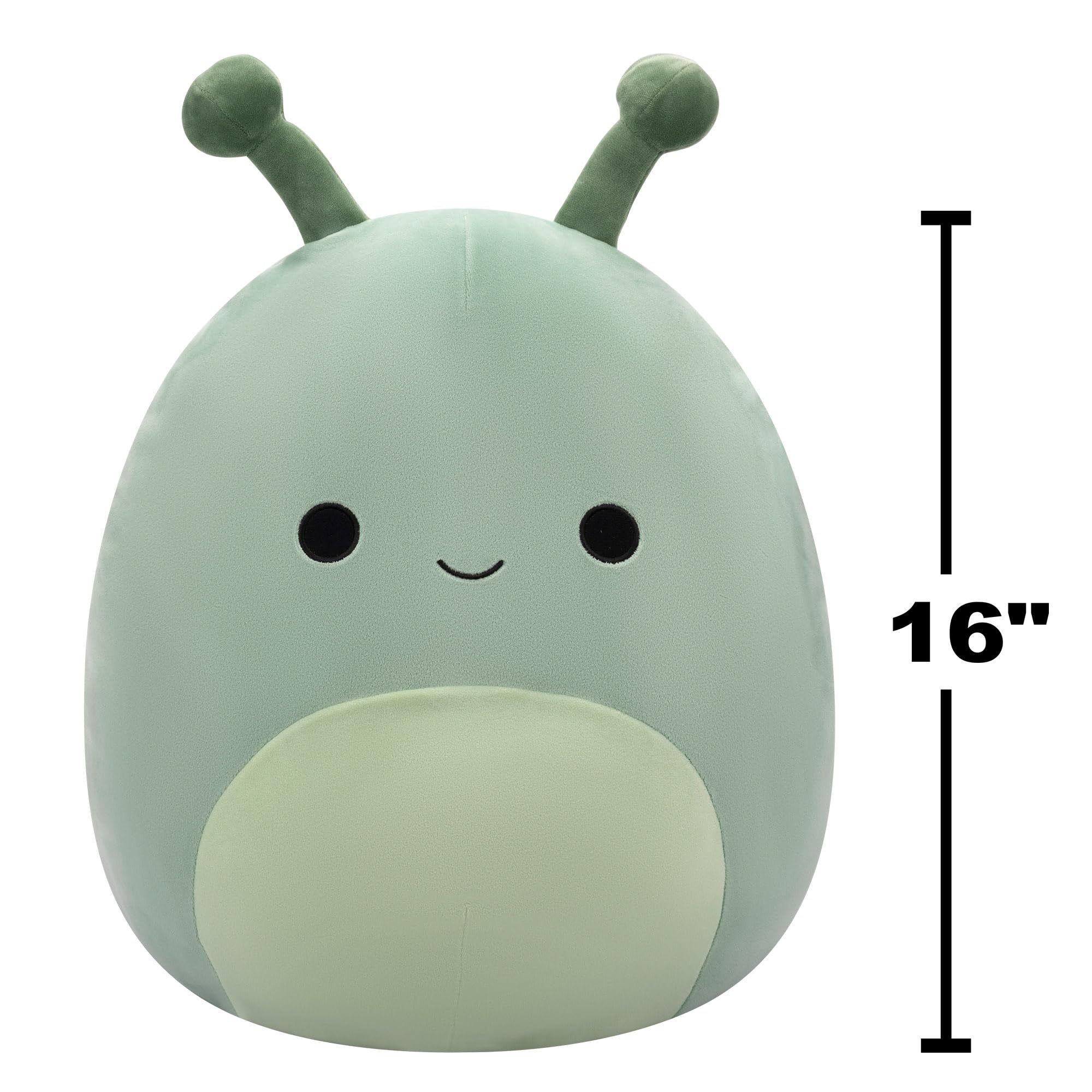 Squishmallows Original 16 Inch Plush - Preeto the Olive Green Slug 13