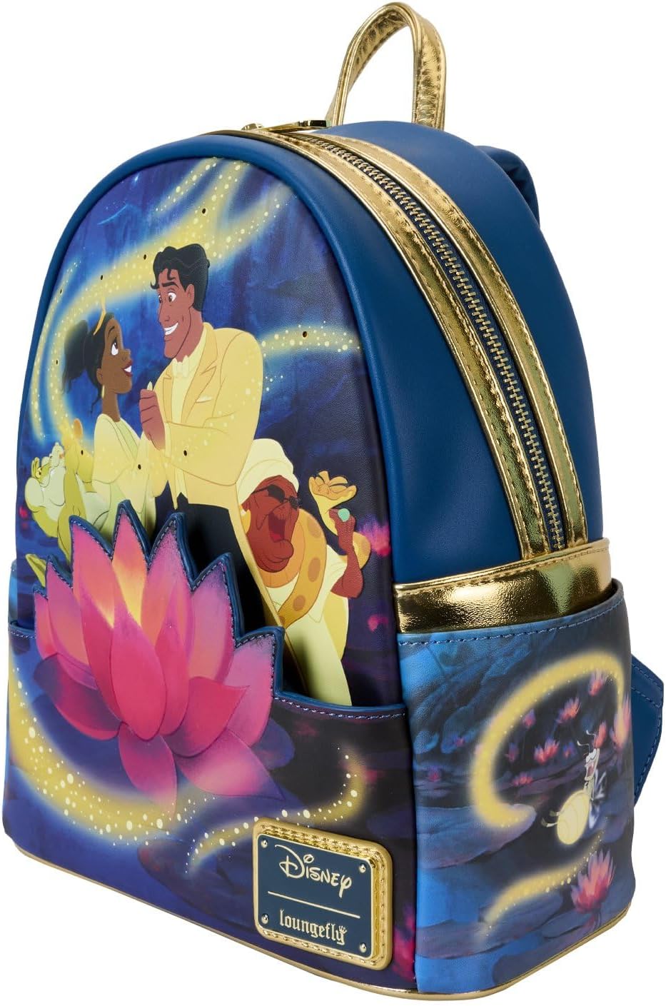 Loungefly Disney Princess and The Frog 15th Anniversary Mini Backpack (WDBK3822) 4