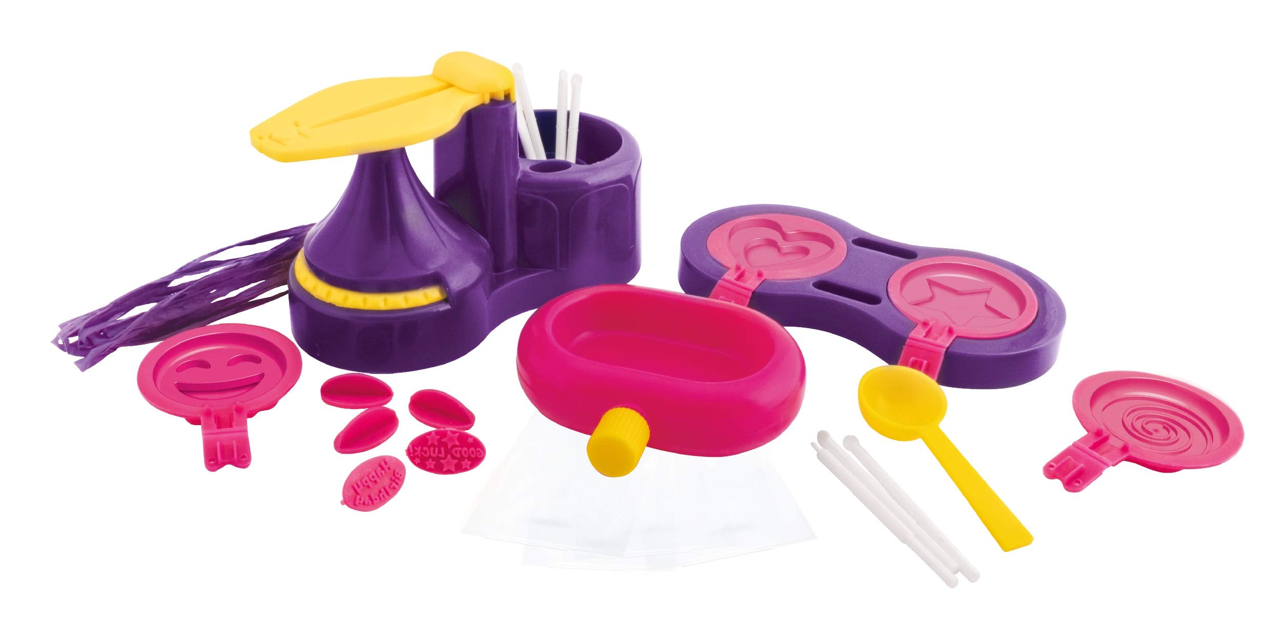 John Adams Chocolate Lolly Maker - Melt, Mould & Wrap 4 Designs | Kids Craft Kit | Ages 6+ 3