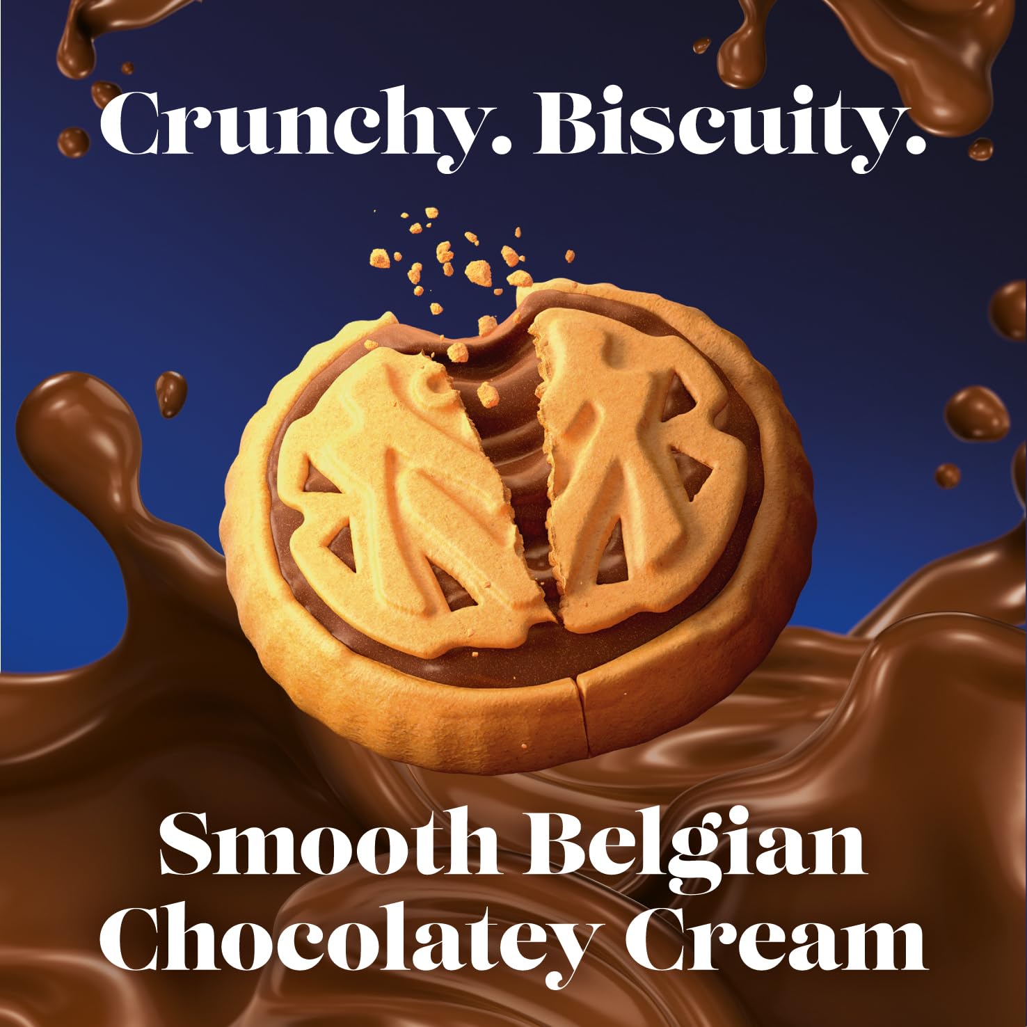 McVitie's Blissfuls Belgian Milk Chocolate & Caramel Biscuits 172g 2