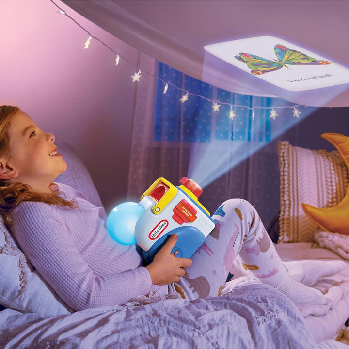 Little Tikes Story Dream Machine Collection - 3 Eric Carle Stories & Light-Up Caterpillar - Ages 3+