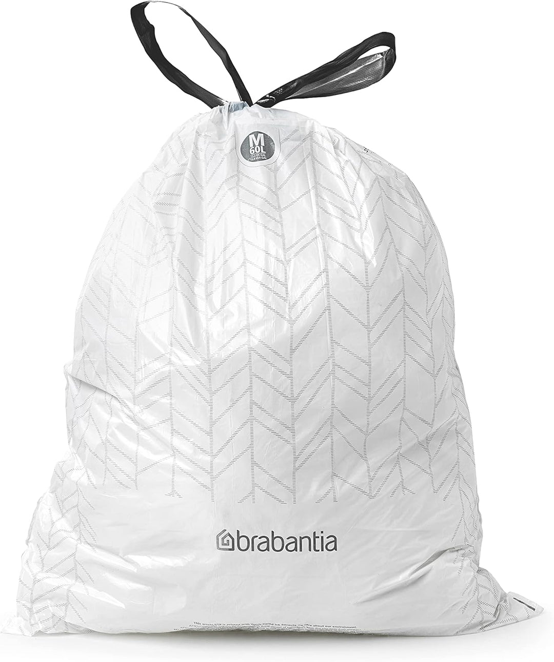 Brabantia - PerfectFit Bin Liners (Size M/60 Litre) Thick Plastic Trash Bag