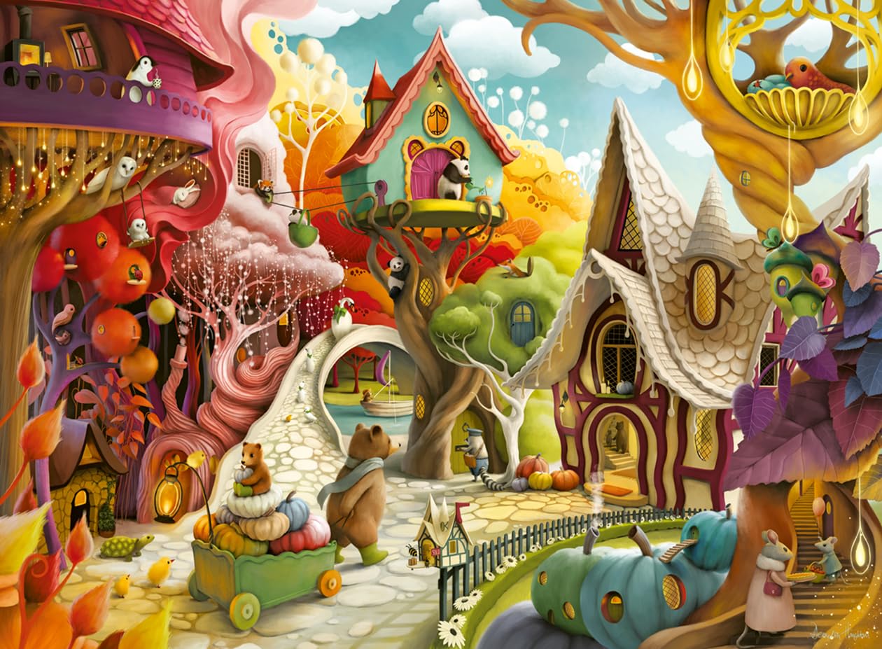 Ravensburger 500 Piece Jigsaw Puzzle – Home Sweet Home by Demelsa Haughton | 49x36cm