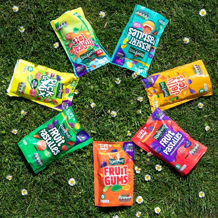 Rowntree's Pick and Mix Vegan Friendly Sweets Sharing Bag 150g (Pack of 10) 2