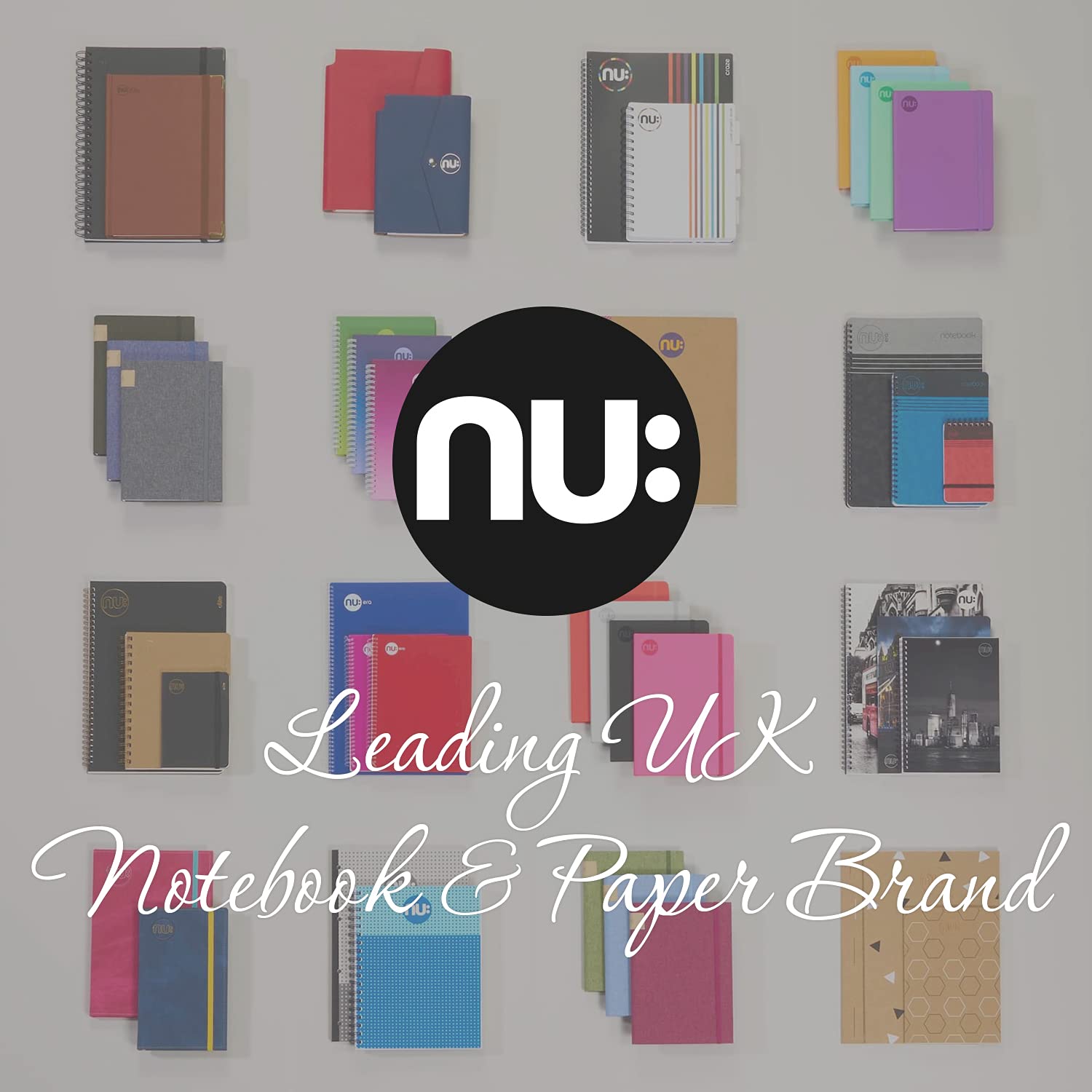 nu: A4 Wirebound Notebook - Black Soft Cover | 110 Ruled Pages | 80gsm FSC Paper 6