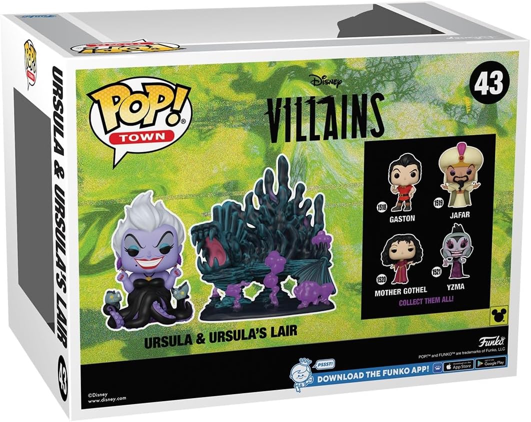 Funko Pop! Towns - Disney Villains Ursula's Lair Vinyl Figure (80932)