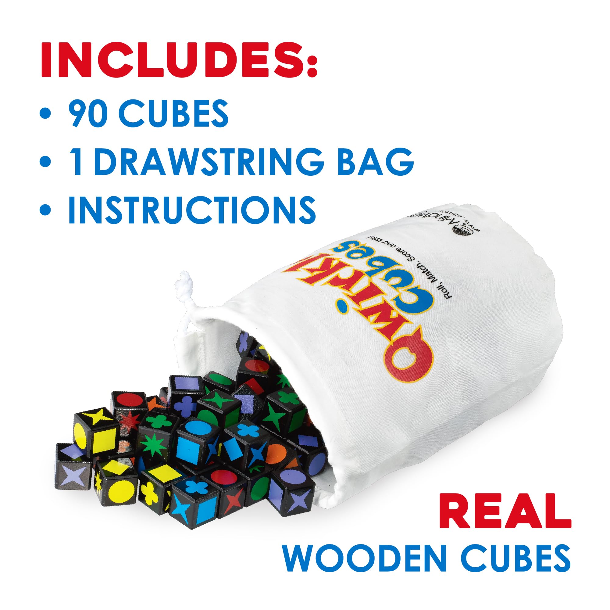 MindWare Qwirkle Cubes Miniature Game | Ages 6+ | 2-4 Players | 45 Minutes 3