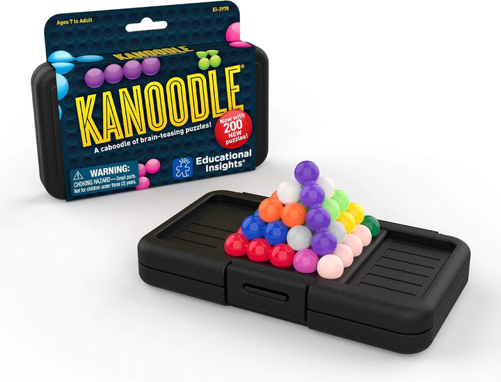 Learning Resources Kanoodle 3D Brain Teaser Puzzle Game with 200 Challenges