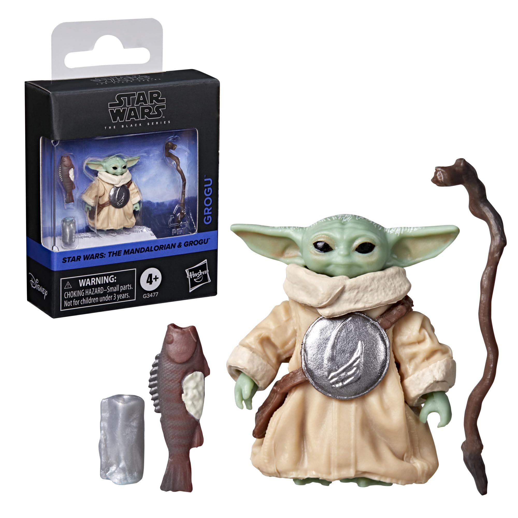 Star Wars The Black Series Grogu - 6 Inch Scale Action Figure | Ages 4+ | Plastic