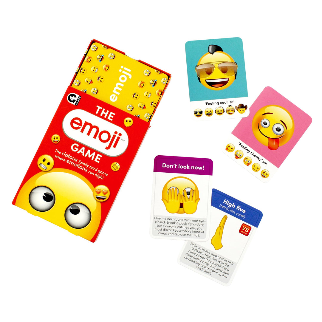 Ginger Fox Emoji Card Game - Family Party Card Game for Kids and Adults