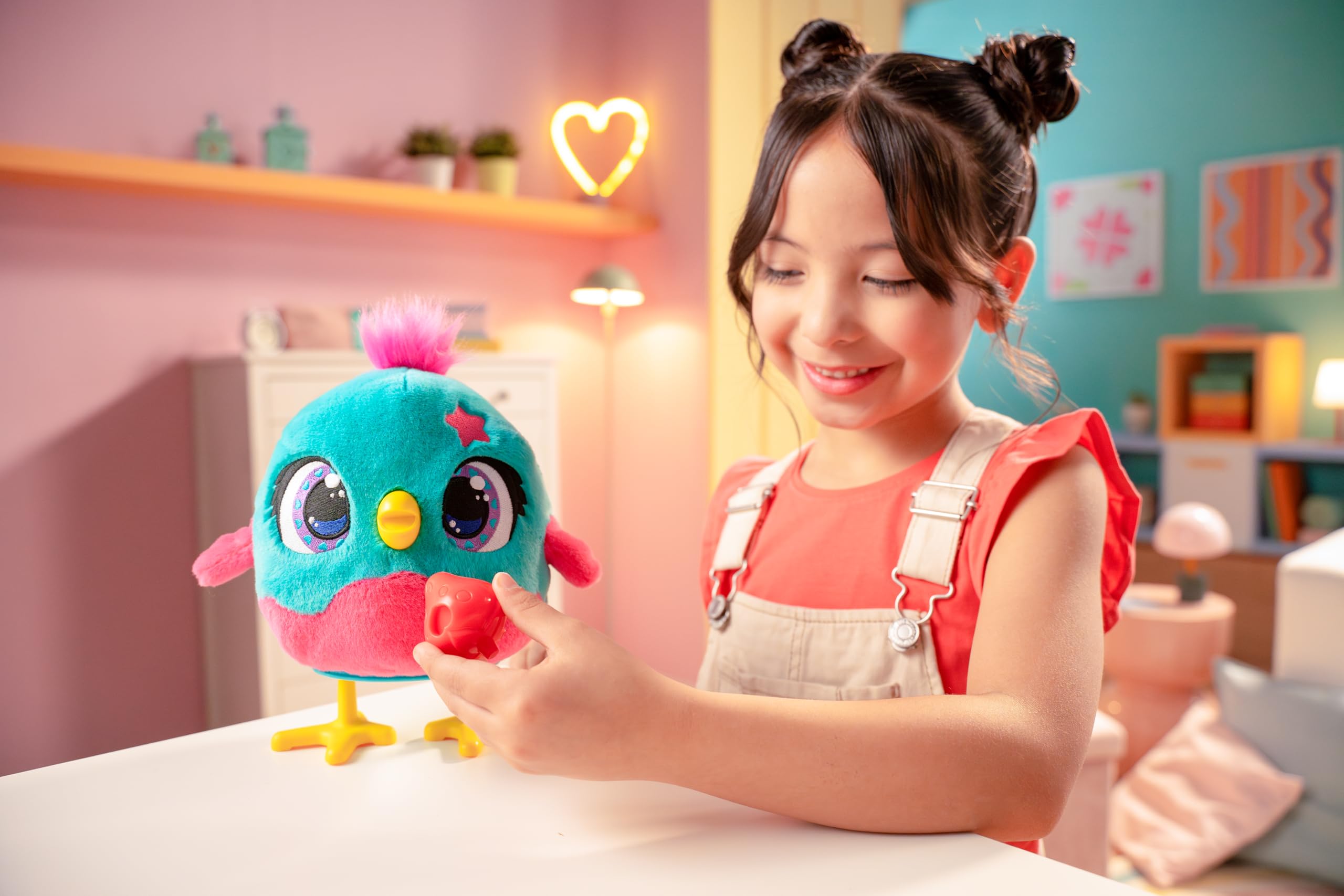 Funtasy Family Chick-A-Boo Interactive Plush Toy - Dances, Sings, Lays Eggs | Ages 3+