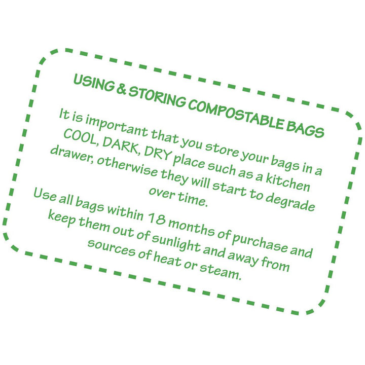 All-Green 30L Compostable Kerbside Caddy Liners - 3 Rolls (30 Bags) - EN 13432 Certified