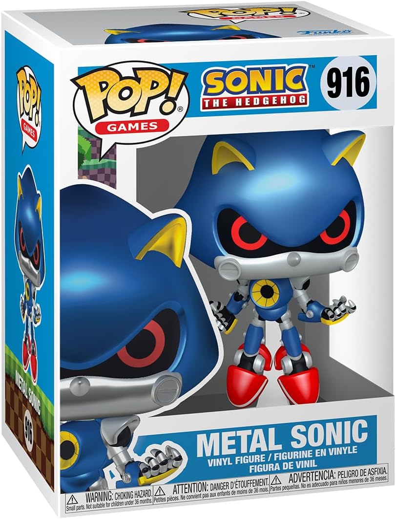 Funko Pop! Games: Sonic the Hedgehog - Metal Sonic Vinyl Figure 1
