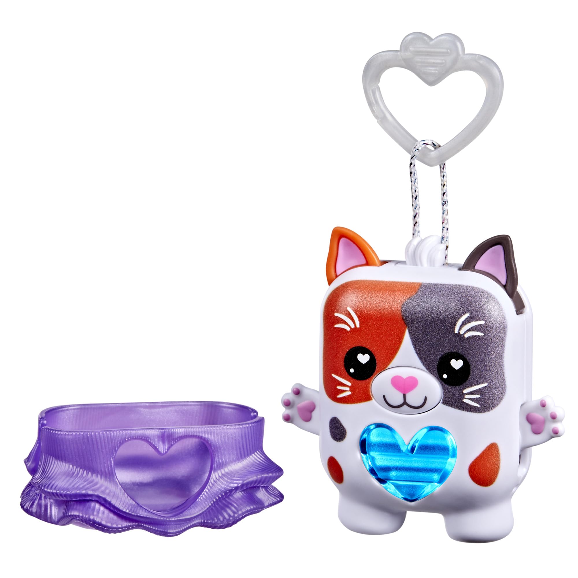 Hasbro Nano-Mals Purrnelope the Calico Kitty - Electronic Fidget Pet for Kids 5+ 10