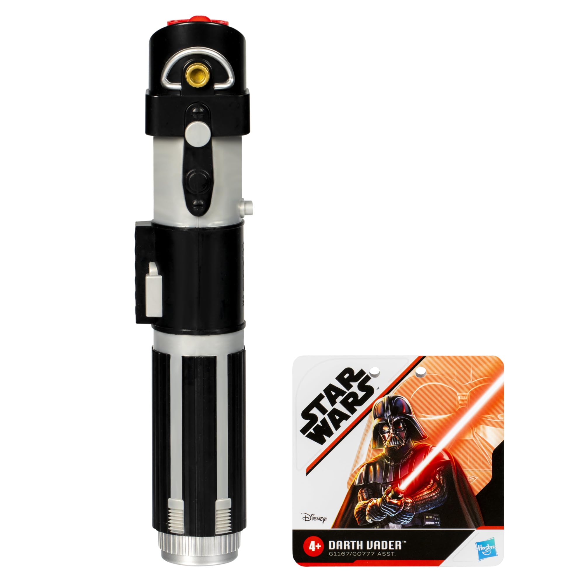 Star Wars Darth Vader Lightsaber Toy - Red Extendable Blade | 30 Inches Extended | Ages 4+