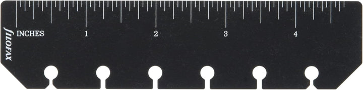 Filofax Pocket Ruler Page Marker - Black