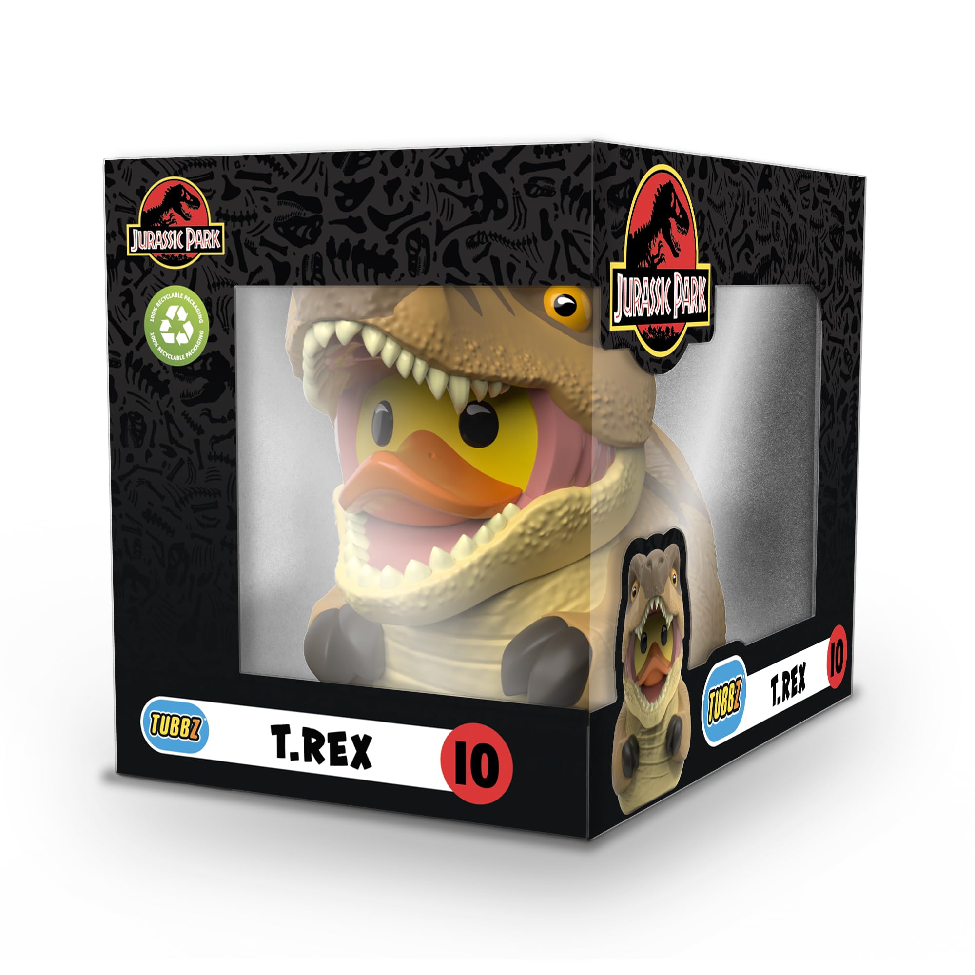 TUBBZ Boxed Edition: Jurassic World Rebirth - T-Rex Rubber Duck Vinyl Figure 3