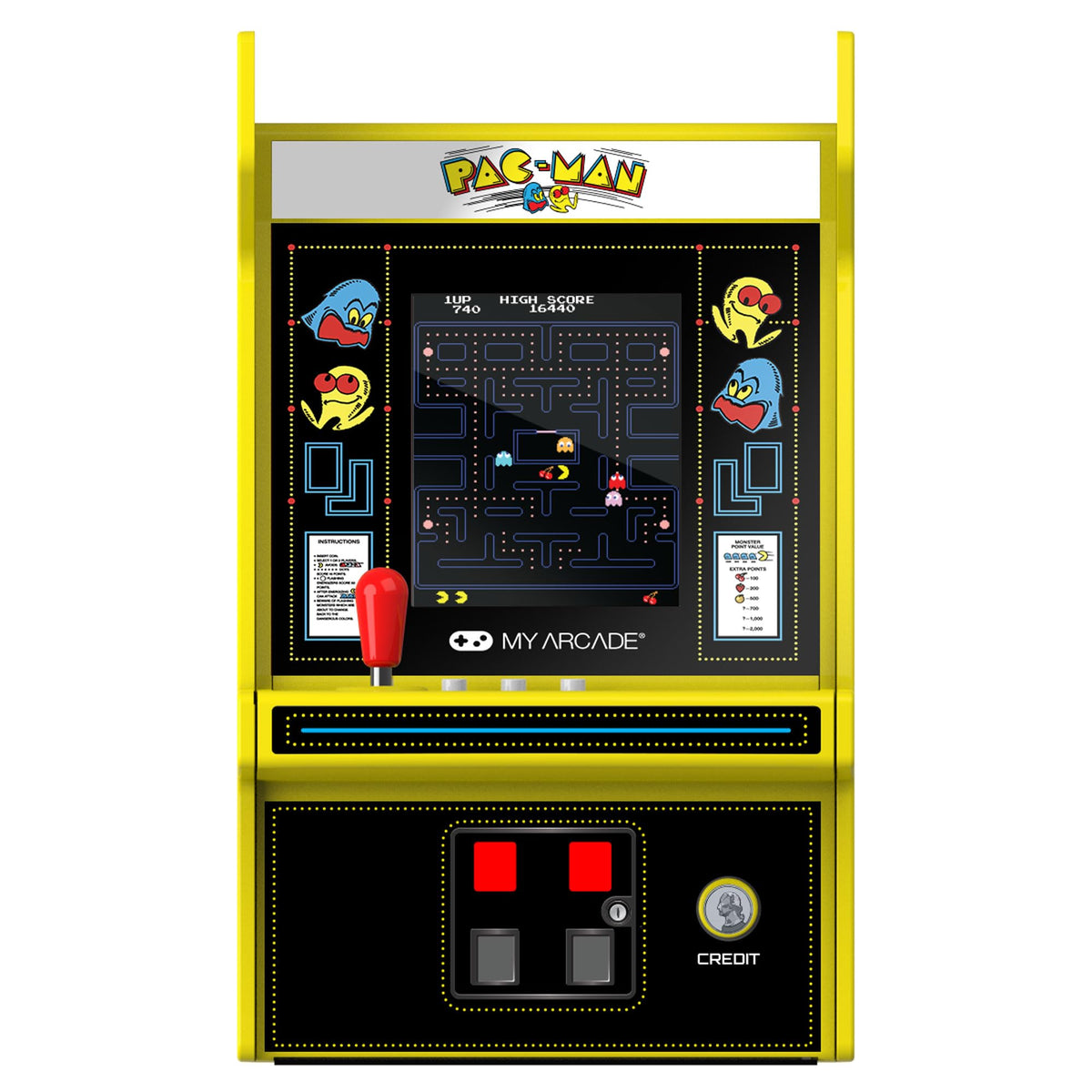 MY ARCADE PAC-MAN Micro Player Pro Portable Retro Arcade [Handheld Game System]