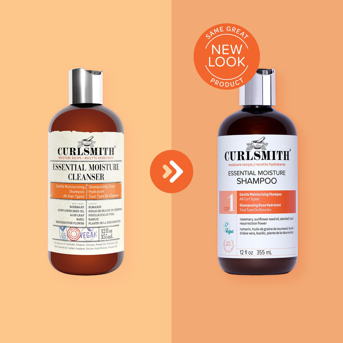 CURLSMITH Essential Moisture Shampoo - Hydrating, Vegan, Curly Girl Friendly | 88ml 5