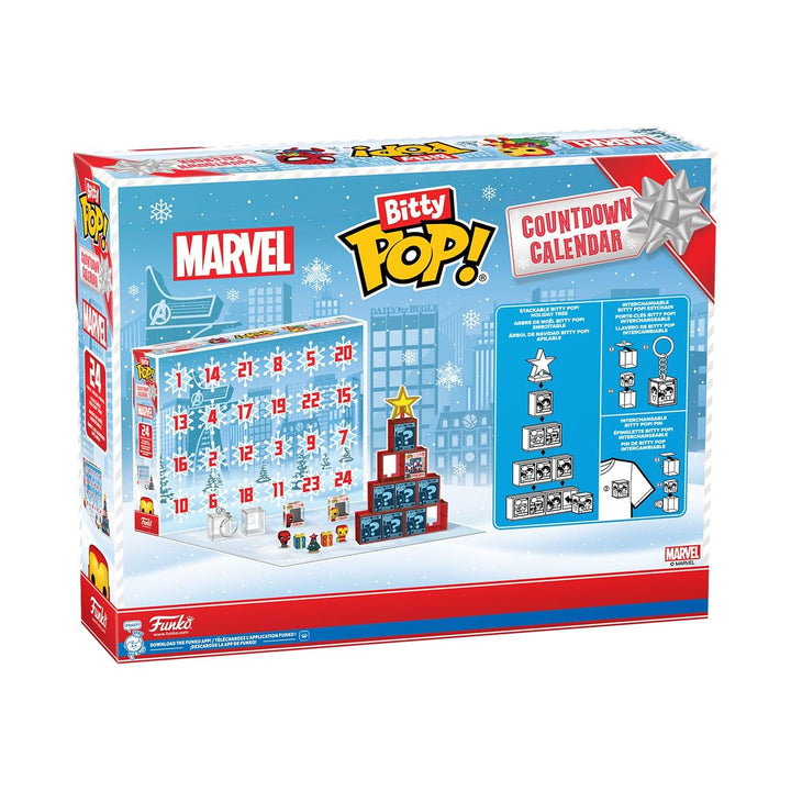 Funko Bitty Pop! Countdown Calendar: Marvel Comics Advent Calendar - 24 Mini Figures