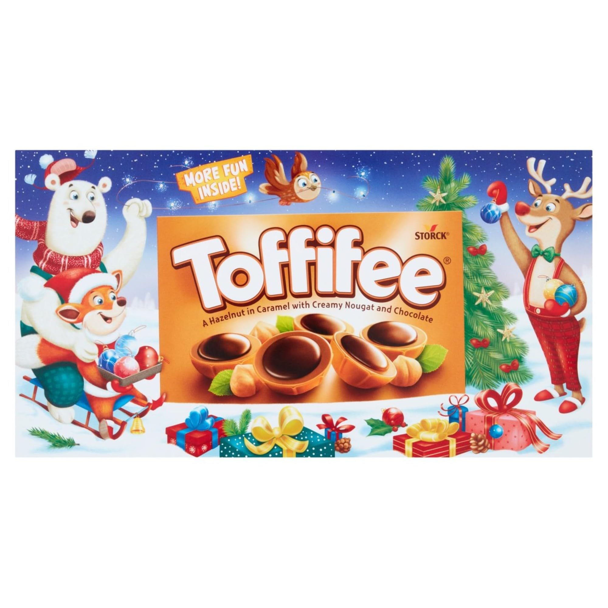 Toffifee Christmas Chewy Nougat Caramel Cups with Hazelnut & Smooth Chocolate 5
