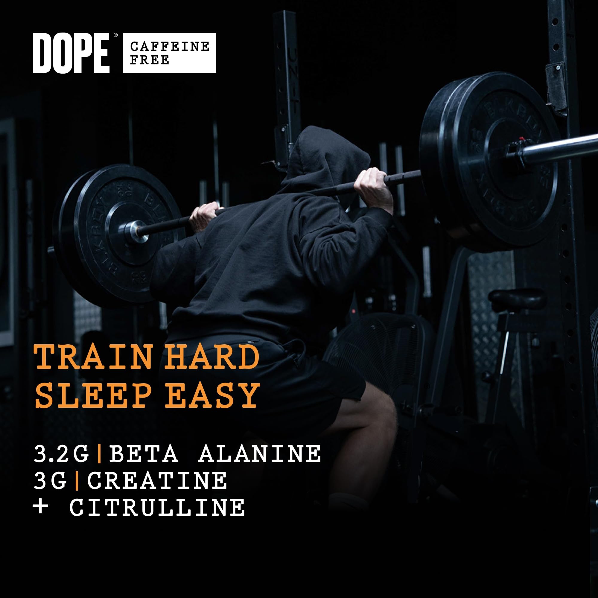 Bulk Dope Caffeine Free Pre-Workout Powder - Blue Raspberry | 510g | 30 Servings 3