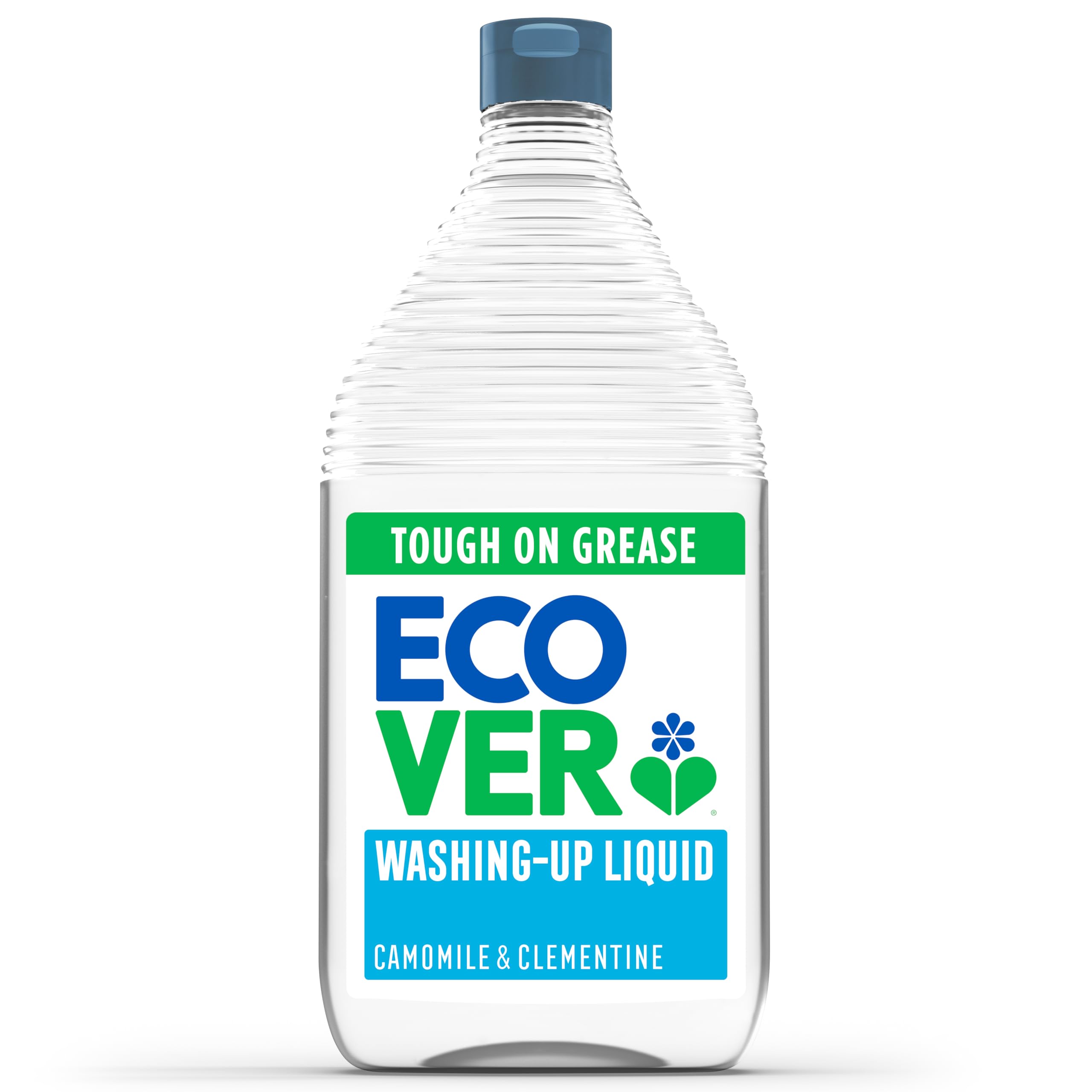 Ecover Washing-Up Liquid - Tough on Grease | Biodegradable Formula | 950 ml Camomile & Clementine