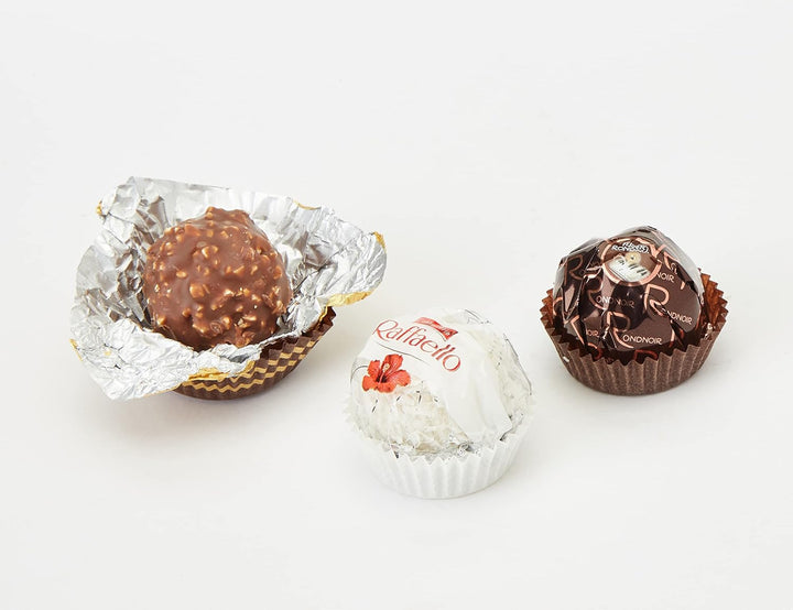 Ferrero Collection Assorted Chocolates - 32 Piece Gift Box with Rocher, Rondnoir & Raffaello